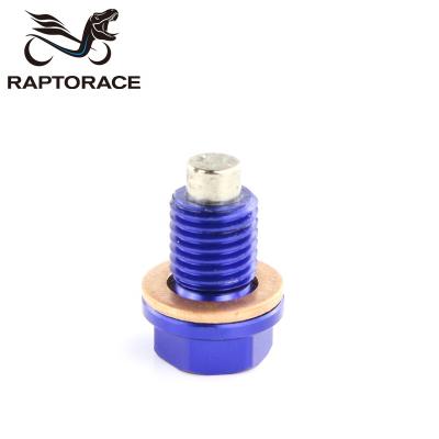 China Raptorace M10*1.25 M10*1.5 M12*1.25 M12*1.5 M14*1.25 M14*1.5 Magnetic Aftermarket Oil Sump Drain Plug Bolt Screw 6061 Aluminum for sale