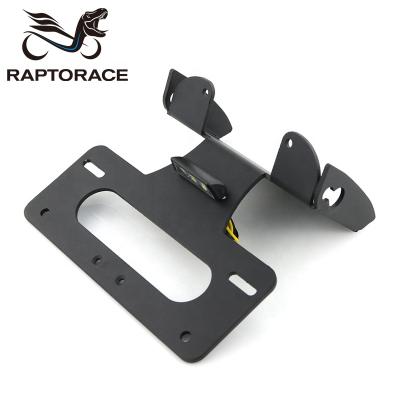 China Aftermarket Raptorace fit for Ducati monster659 696 number plate holder damper suppressor aluminum tail 795 796 1100aftermarket row for sale