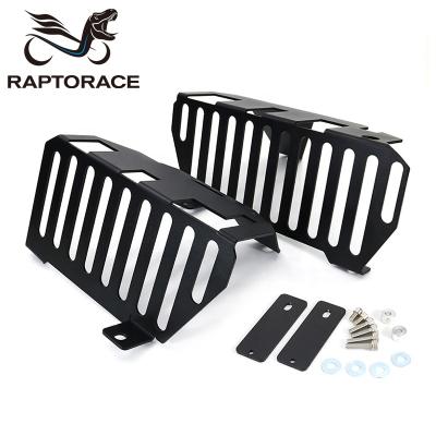 China Aftermarket Raptorace Fit For HONDA CRF450L 2019-2020 Aluminum Aftermarket Radiator Guard Cover Grille Protector Grill for sale