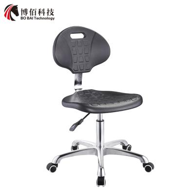 China Esd Industrial Lab Chair Lab Drafting Chair  Furniture Aluminum Metal, 100% Polyurethane for sale