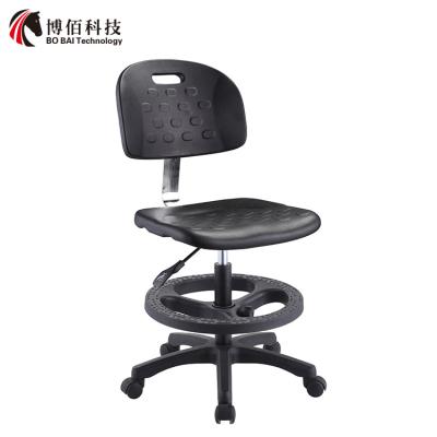 China Black Color Computer 	Lab Drafting Chair Adjustable Chair bobai CH19-2C Aluminum à venda