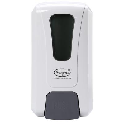 China High Quality Wall Mounted Manual Foam Soap Dispenser Hand Sanitizer Refillable Foam Soap Dispenser for sale