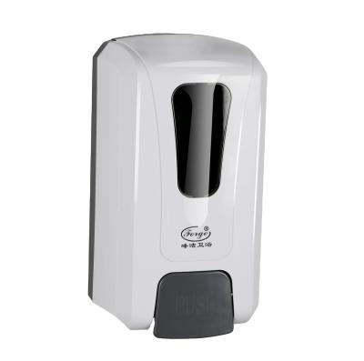 China Foam Manual Soap Dispenser F1408-A Foam Refill Bottle Soap Dispenser With 1000ml Cartridge for sale