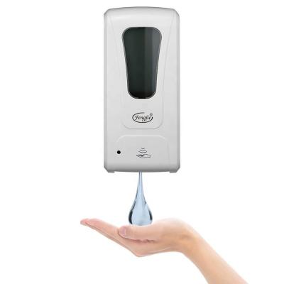 China Refillable Foam Soap Dispenser Touchless Toiletry 1000ml Bathroom Foam Automatic Soap Gel Alcohol Lotion Plastic Bottle Hand Sanitizer Dispenser for sale