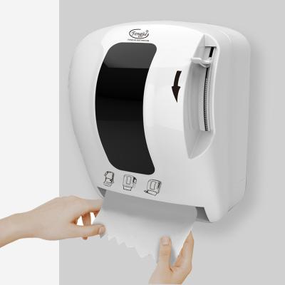 China Modern White Plastic Lever Action Paper Dispensers for sale