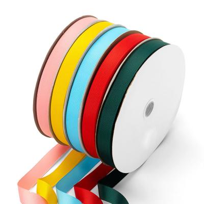 China Wholesale High Quality Viable 13mm 20mm 38mm 50mm 63mm 75mm Grosgrain Ribbon 100mm Ribbons For Bow Ties for sale