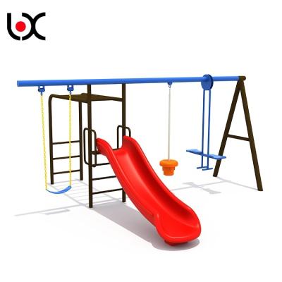 China New Design Farm Kids Ladder Swing Slide Outdoor Playground for sale