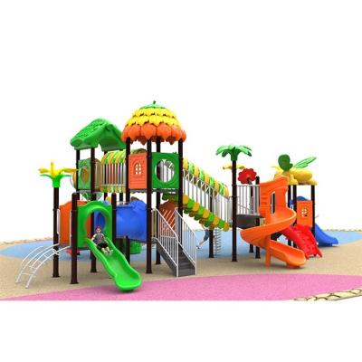 China Cheap Commercial Kids Used Play Outdoor Playground Plastic Slide Amusement Park Slides For Sale for sale