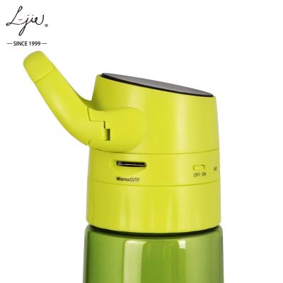 China Portable Smart Water Bottle Riding Water Bottle Outdoor Sports Water Cup Viable Stereo Creative Student Gift Kettle for sale