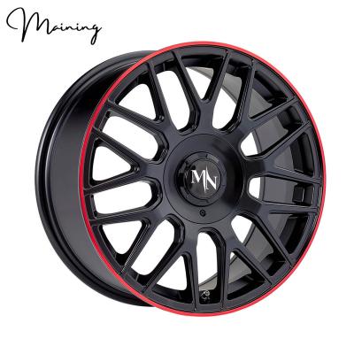 China ALLOY 4*100 5*114.3 5*100 Touring Car Wheels R16 R15 Odification 4 5 Hole For New Jetta Polo Wheel Crystal Rui Rui Rim for sale