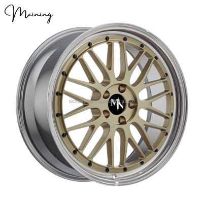 China 6061-T6 Aluminum Alloy Maining 16 17 18 19 20 21 22 Inch Passenger Car Forged Alloy Wheel 5 Holes 5x114.3 5x120 Rims For Porsche BMW Mercedes Benz for sale