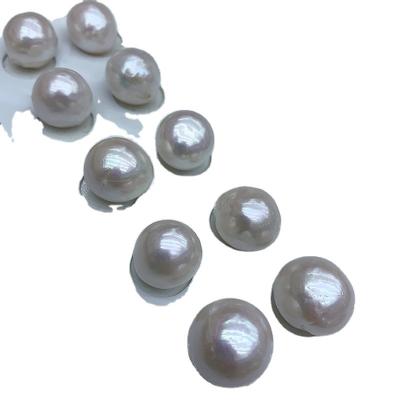 China Freshwater Pearl Irregular Baroque Freshwater Loose Pairs Of Big Size Pearl For Jewelry Making White Color for sale