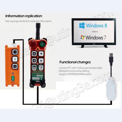 China Other software Uting remote control DATA LINE and program cable transmitter to change function for transmitter and receiver for sale