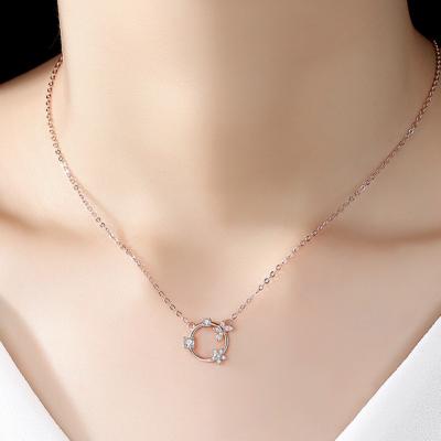 China Sterling Silver Infinity Design CLASSIC Freshwater Cultured Pearl Pendant Necklace For Women for sale