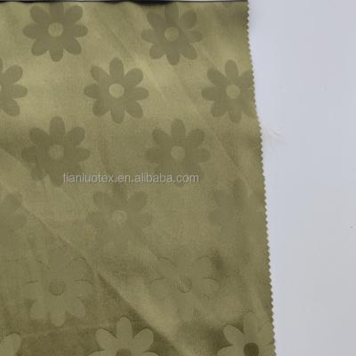 China 2023 Hot Sale Memory Satin Jacquard Fabric Polyester Spandex Fabric for sale