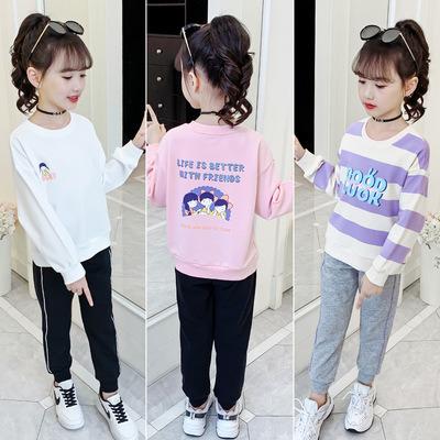 China Hip Hop Kids Clothing Girl Fall Dress Designer Inspired Luxury Clothing School Clothing Sets For Kids Teen Girls Clothes for sale