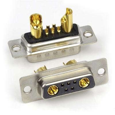 China Computer High Power Gold Plated Solder D-SUB 7W2 Female DB Connector D-SUB Connector for sale