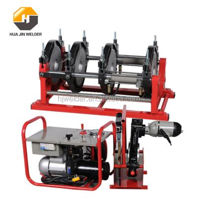 China Manual HDPE Pipe Butt Welding Machine Fusion Welder Supplier HDPE Pipe and HDPE Welding Fixture for sale