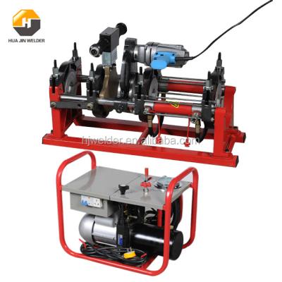 China Welding HDPE and HDPE Pipe Fitting 160mm HDPE Welding Machine for Fusion Welding Plastic Pipe for sale