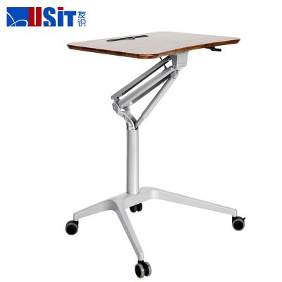 China (Height) Adjustable Height Position Computer Desk Portable Adjustable Desk for sale