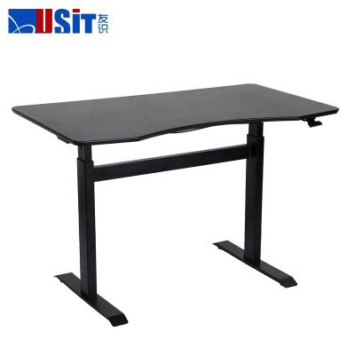 China Gas Adjustable Height Desk Position Furniture Home Office Computer (Height) Drafting Desk for sale