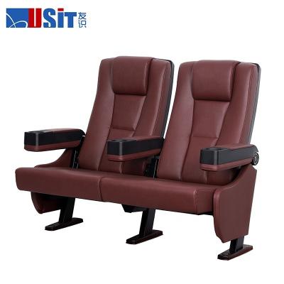 China USIT UA6402 New Modern Comfortable Movie Theater Chair China Foshan Cinema Theater Movie Chair Seat for sale