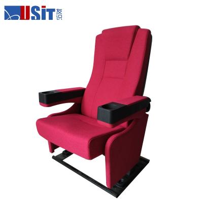 China UA6401 Cinema Sit Back Linkage Mechanism Rockingchair , Good Quality Theater Seating Cinema Chairs Price for sale