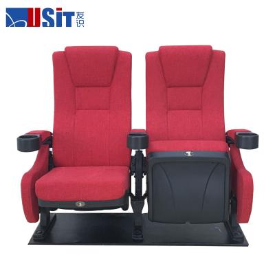 China Usit UA-638G-13 contemporary red push back seat cinema rocking chair in stock for sale for sale