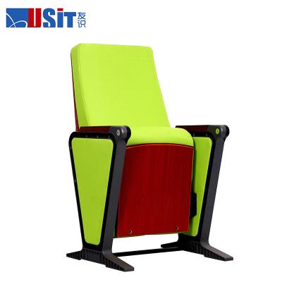 China Book Net For Setting USIT UA-6178C Bible Theater Chair Theater Furniture School Amphitheater Chair Wholesale Removable Church Chair With Table for sale