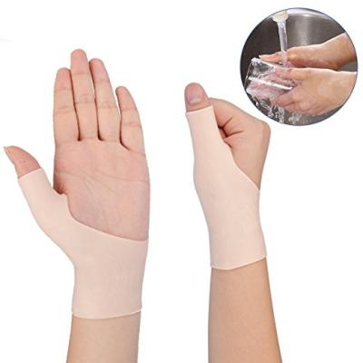 China ZRWA24 2018 Universal Gel Wrist Brace Silicone Wrist Hand Support Thumb Stretching Medical Brace for sale