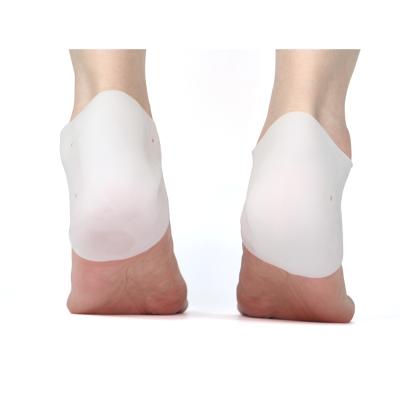 China ZRWC21B Gel Silicone Gel Sock Heel Protector Heel Cushion for Plantar Fasciitis for sale