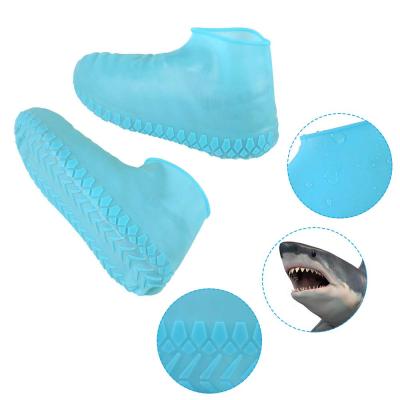 China ZRWG28 Portable Reusable Anti-Slip Silicone Latex Shoes Slip-Resistant Waterproof Rain Boot for sale