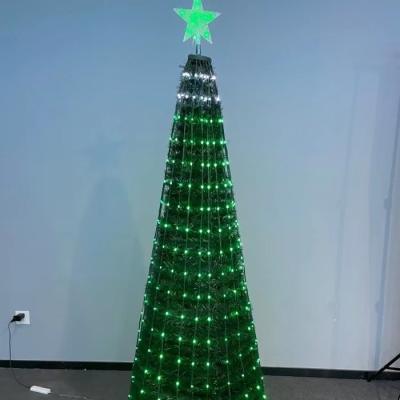 China Light Christmas Tree String RGB1.2/1.5/1.8m Smart Christmas Lights Led Christmas Lights Led String Lights Fairy Christmas Tree With Festive Party for sale