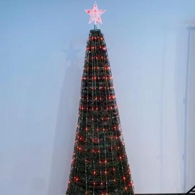 China Wholesale Imagination RGB Colorful Waterproof APP Christmas Tree String Factory Controlled Christmas Tree String Lights for Christmas Garden Wedding for sale