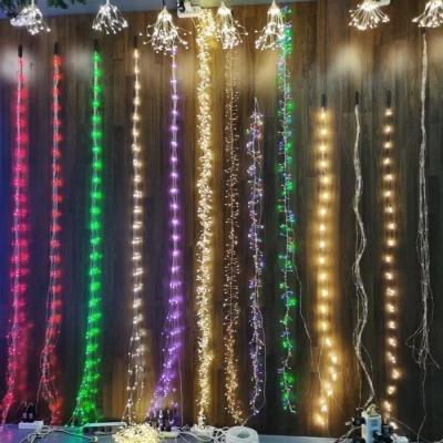 China Indoor and Outdoor Curtain Lights Multi-Color Changing String Lights with Outdoor and App Controlled Bedroom Party Supplies Outdoor Lights for sale