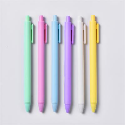 China Normal Cute Student Stationery Kawaii Gel Pen Cartoon Macaron Promotions Sales Promotion Pens for sale