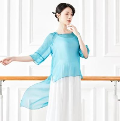 China Hot Sale High Quality Wholesale Antistatic Ballet Dance Performance DM000019 New Style Antistatic Dance Wear For Adult for sale