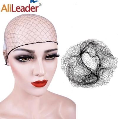 China 2022 Wholesale High Quality Hair Net Mesh Nylon Hair Net Hair Accessories 10mm Large Dancing Hair Net for sale