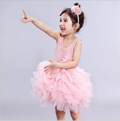 China Wholesale Anti Wrinkle Baby Plain Tutu Dress Girls Ruffle Dress Dress for sale