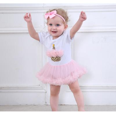 China Anti-Wrinkle Anti-Wrinkle Baby Dress Romper Clothes Overalls Jumpsuit Tutu Dress for sale