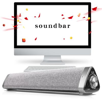 중국 PC/텔레비젼 3D 입체 음향을 위한 휴대용 5.0 Bluetooth 무선 Soundbar 스피커 10W 판매용