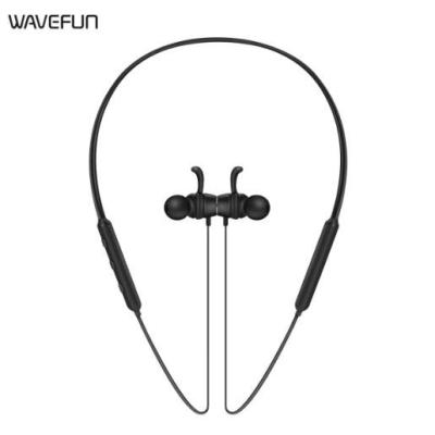 China Wireless Bluetooth Neckband Earphones IPX5 Waterproof Sports Headset Wavefun Flex for sale