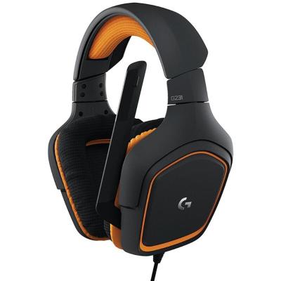 China 90dB alrededor de los auriculares Logitech G231 Prodigy del oído con doblar los auriculares planos puestos Mic unidireccionales en venta