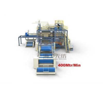 China HG-3200 SMMS Plant Nonwoven Fabric Making Machine For Hygiene Products for sale