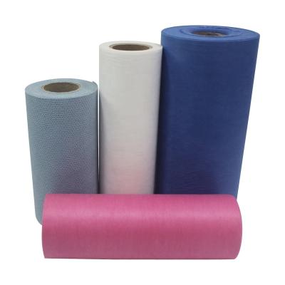 China Waterproof Sms Laminated Nonwoven Fabrics Sms Laminated Nonwoven Fabrics Water Resistant Sms Nonwoven Fabric 100% Polypropylene for sale