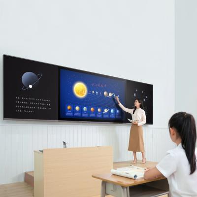 China Middle School 86 Inch 4k Pizarra Infant Led Touch Screen Interactive Flat Panel Nano Smart Blackboard For Schools for sale