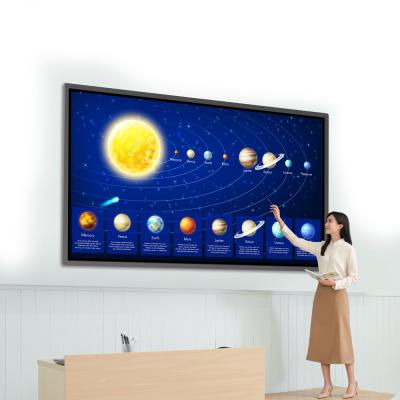 China Smooth Marking Shenzhen Famous Brand Horion 55 65 75 Inch Vertical Led Touch Screen Display Smart Interactive Panel for sale