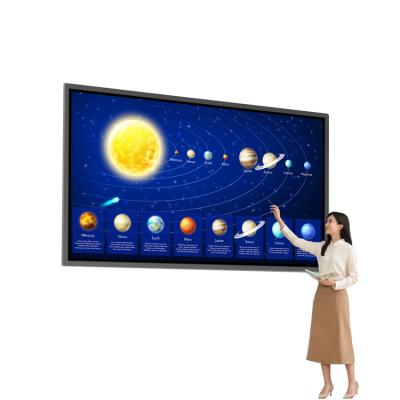 China Reusable 65inch Led Display Screen Interactive Electronic Whiteboard Advertising Digital Signage And Players Displays for sale