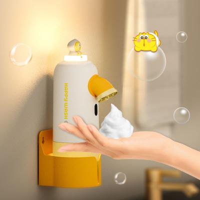 China Inxdolhom Home Appliance Smart Electric Plastic Wall 350ml Touchless Automatic Soap Liquid Dispenser for sale