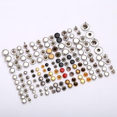 China Aluminum Top Selling Rivet Around Head Flat Cap Well-crafted Handmade Durable And Strong Rivets for sale